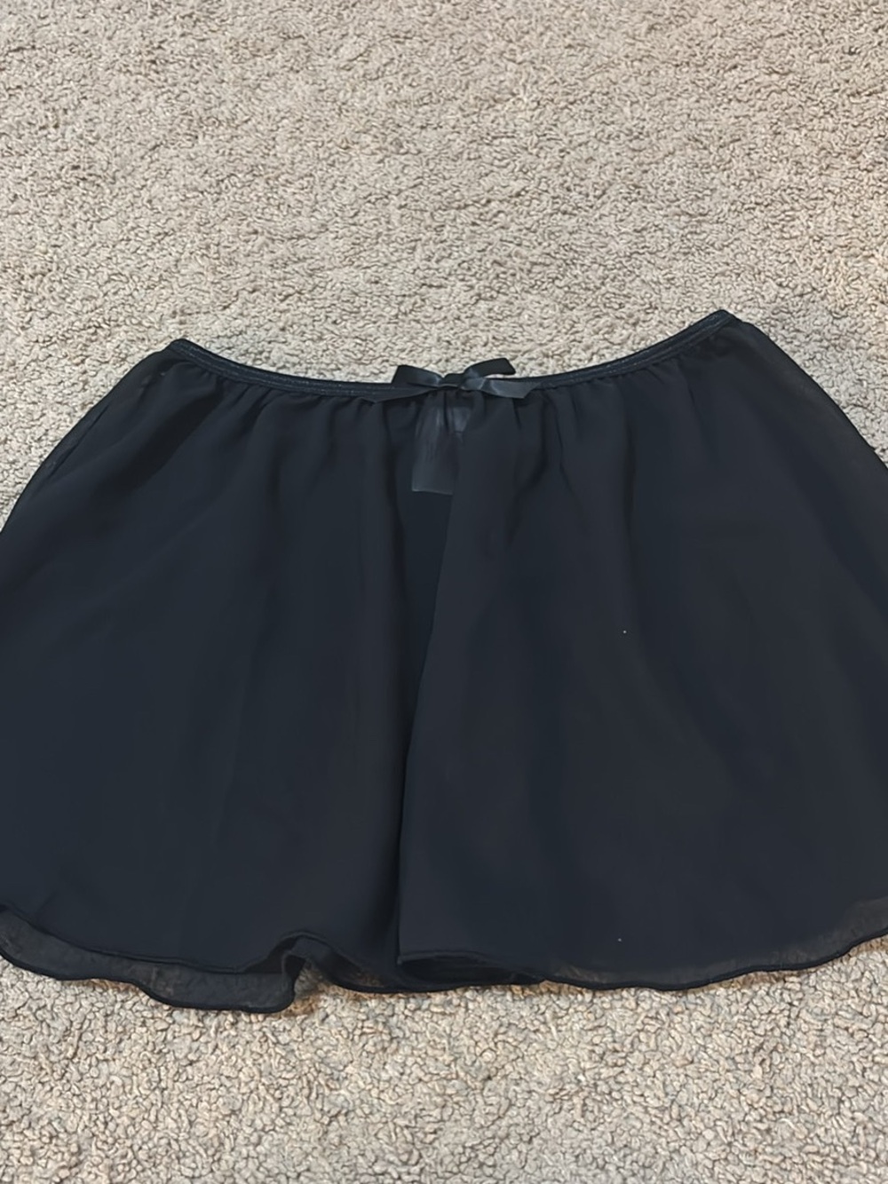 Cat & Jack Black Ballet Skirt with Bow